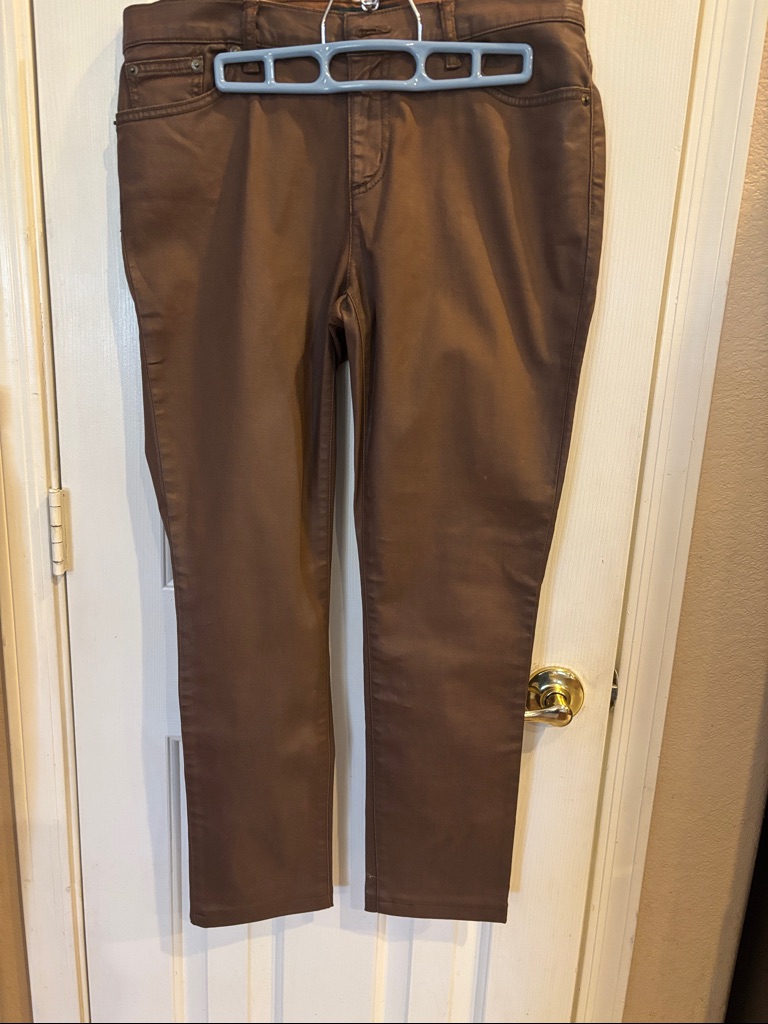 Ralph Lauren Slim Straight Brown Pants